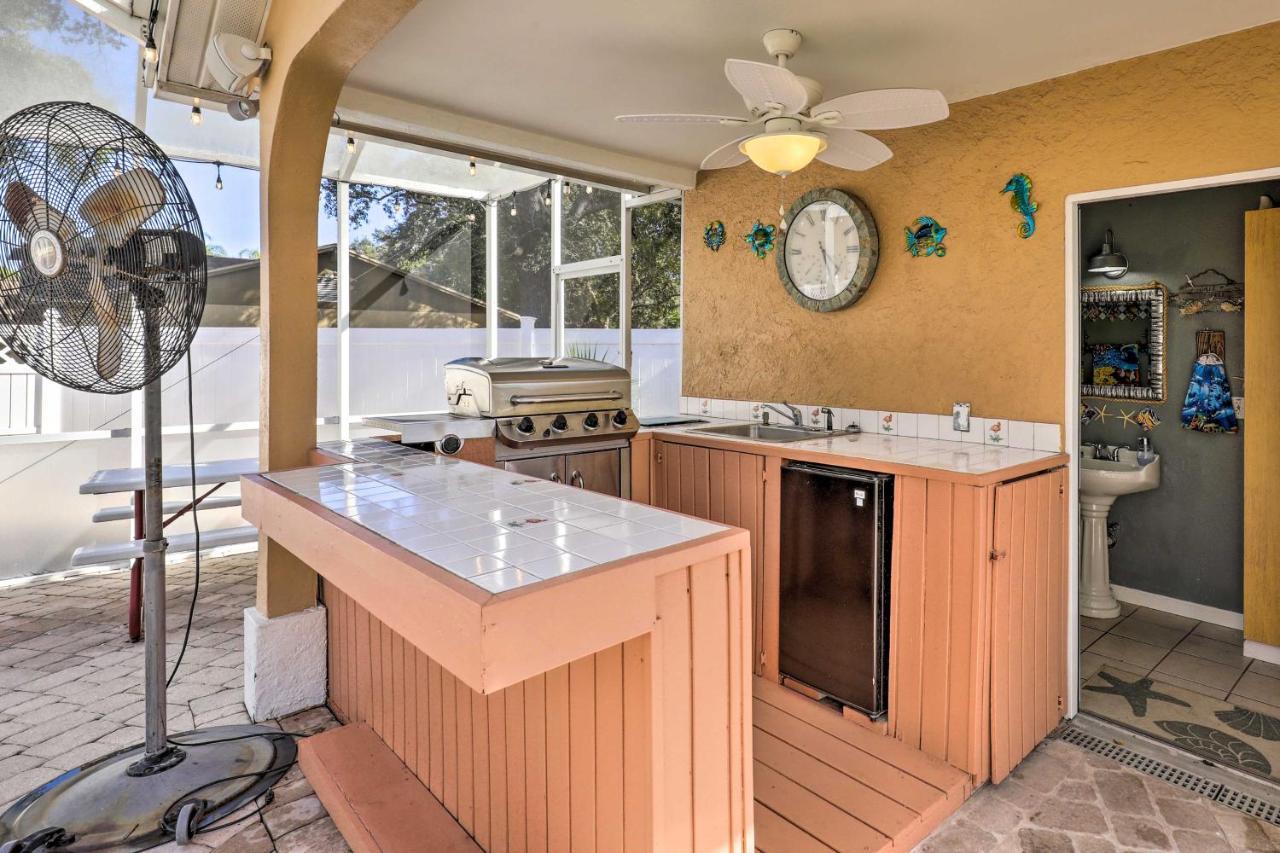 Cozy Home In Heart Of Tampa With Lanai And Pool! Exterior foto